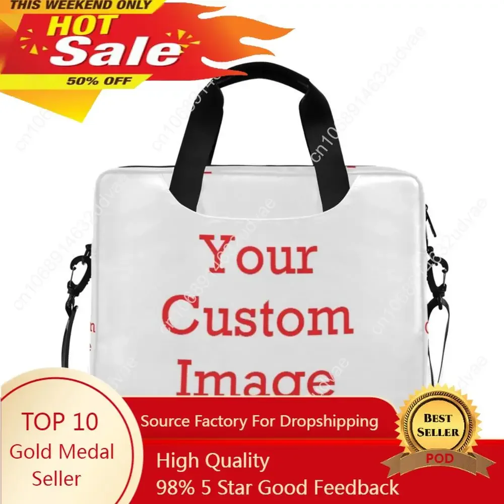 

Personalized Custom Pattern Business Briefcase Men Women Bag Computer Laptop Handbag Shoulder Messenger Bags Men's Travel Bags