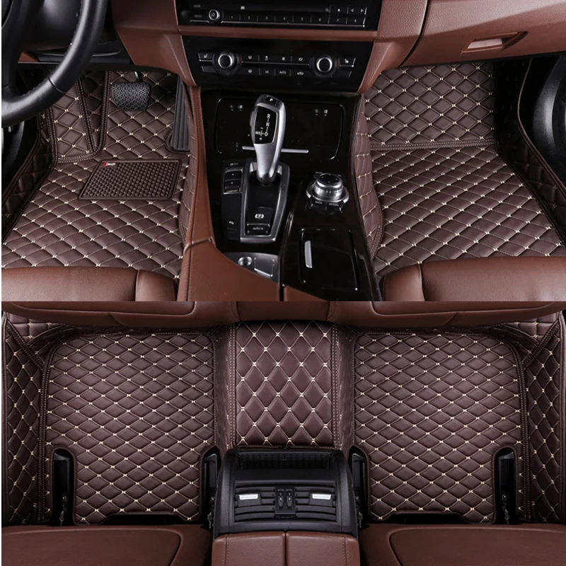 

Custom Car Floor Mats for Audi Q7 4 Seat 2006-2015 Years 100% Fit Auto Interior Details Car Accessories Carpet