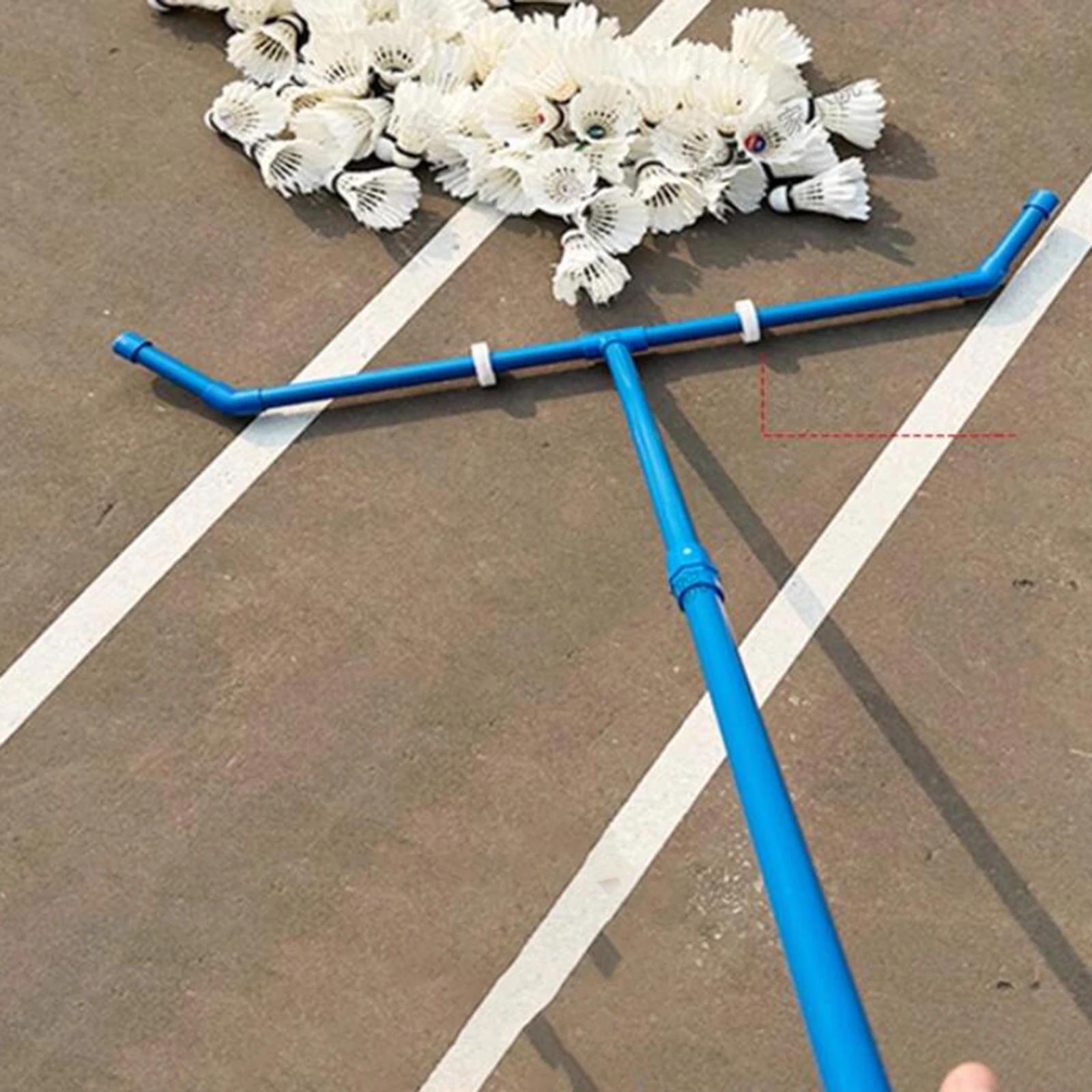 Badminton Shuttlecock Collector, Gatherer, Table Tennis Collector Tennis Ball Picker, Sweeper for Park, Outdoor Court Venues