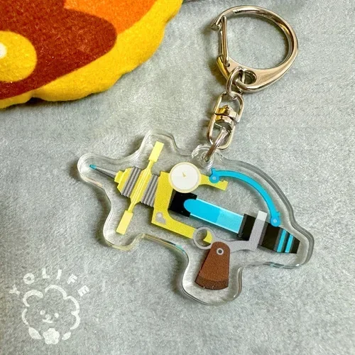 スプラトゥーン3 キーホルダー スプラトゥーン3 ネームプレートキーホルダー』がマイ