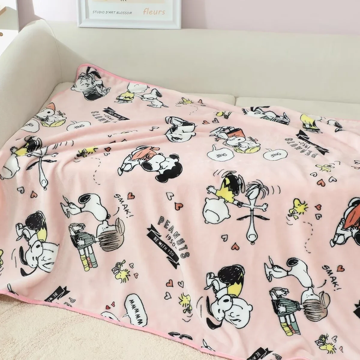 Snoopy Plush Children's Blanket 5
