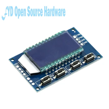 Generatore di segnale PWM regolabile 1Hz-150kHz, controllo frequenza e ciclo di lavoro con display LCD 3,3V-30V