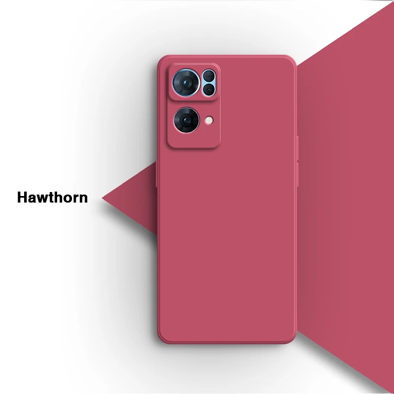 Premium Square Liquid Silicone Phone Case - Soft Back Cover
