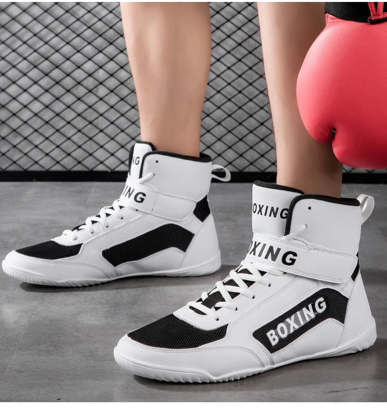 Description Picture 5 of itemMen Brand Wrestling Shoes Comfortable Boxing Shoes Sports Unisex Professional Fighting Gym Sports Outdoor Women Wrestling Boots