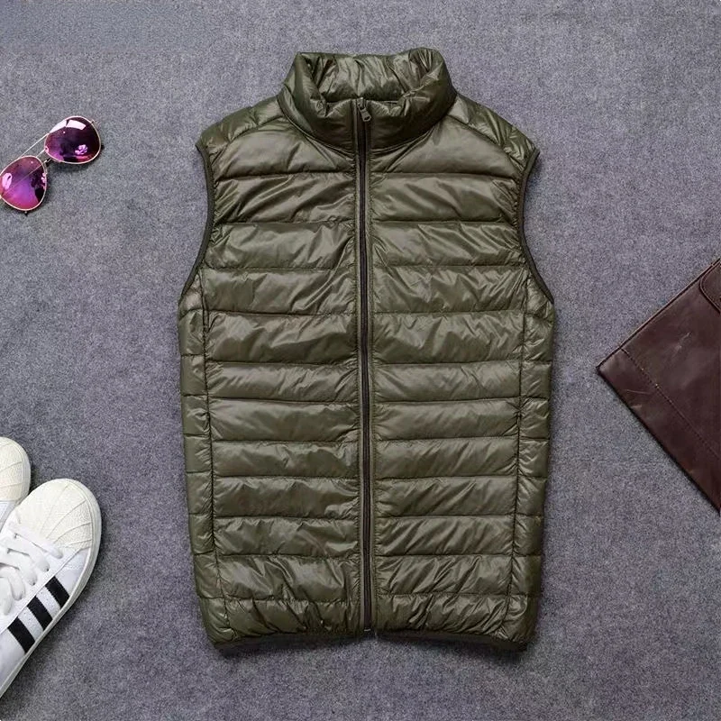 Men's Down Vest Detail View