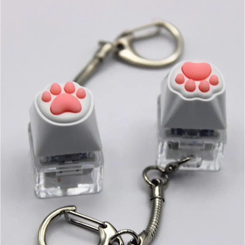 Keycap Fidget Keychain Toy Silicone Small Safe Multifunctional Sensory Toys Relaxing Supplies for Station Outdoor 4