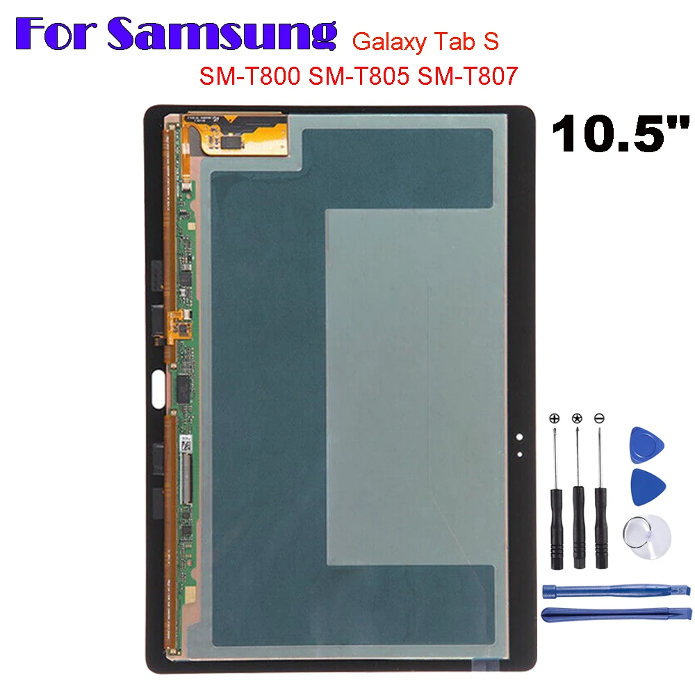 Lcd Originale Da 10.5 "Per Samsung Tab S T800 T805 Sm-T800 Sm-T805 Lcd Touch Screen Digitizer Assembly
