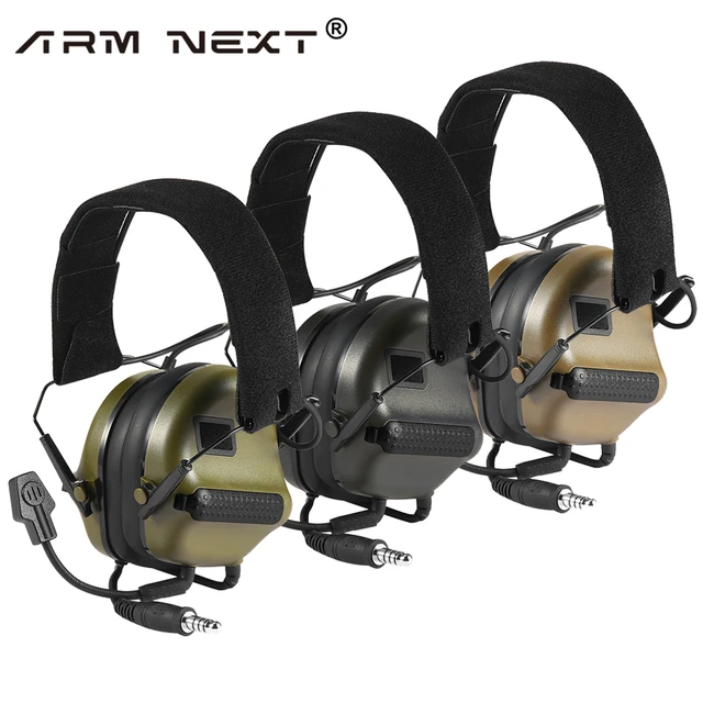 ARM NEXT Military tactical headset air gun shooting headset hearing  protection soundproof earmuffs ear protection