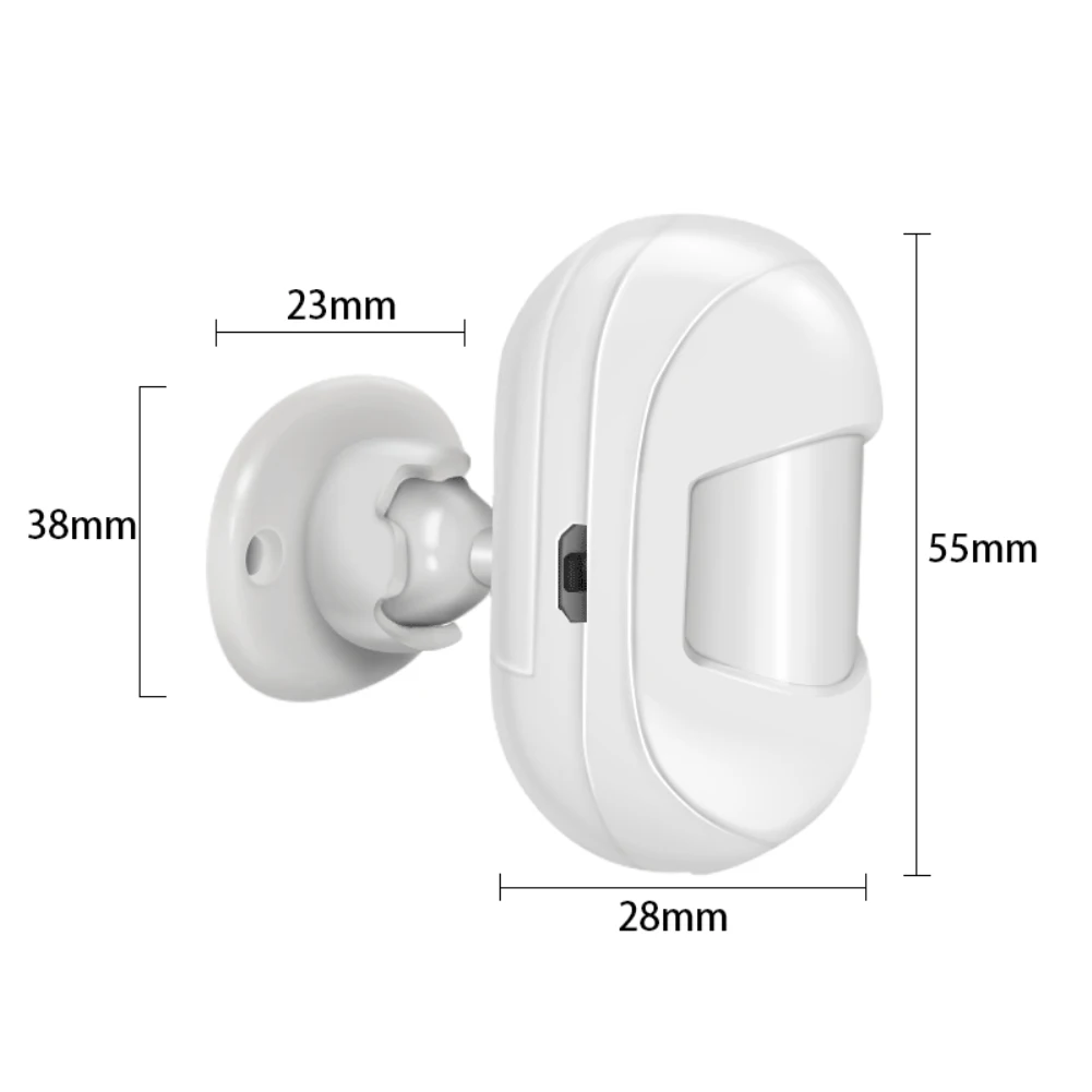 Tuya ZigBee 3.0 PIR Motion Sensor Human Body Infrared IR Detector Wireless Mini Home Security with Smart Life Gateway Hub 1/5PCS