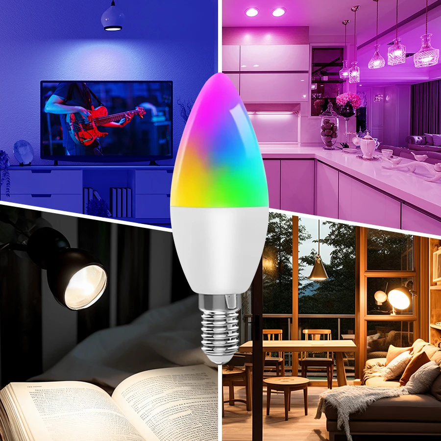 Cozylife Wifi Bluetooth Smart Bulb LED Light Bulb E27 RGB CW WW Alexa Led Lamp 110V 220V Smart Lamps For Google Assisatnt Lights smart led light bulbs