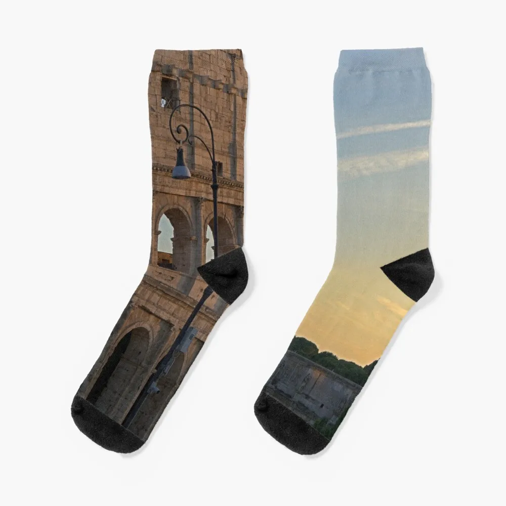 

Sunset in rome Socks gifts anime funny gift Lots Boy Socks Women's