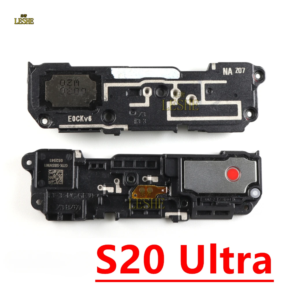 مكبر صوت لهاتف سامسونج جالاكسي S20 Plus FE S21 S22 Ultra S23 S20 + S21 + مكبر صوت عالي الطنان قارع الأجراس لوحة وحدة الصوت