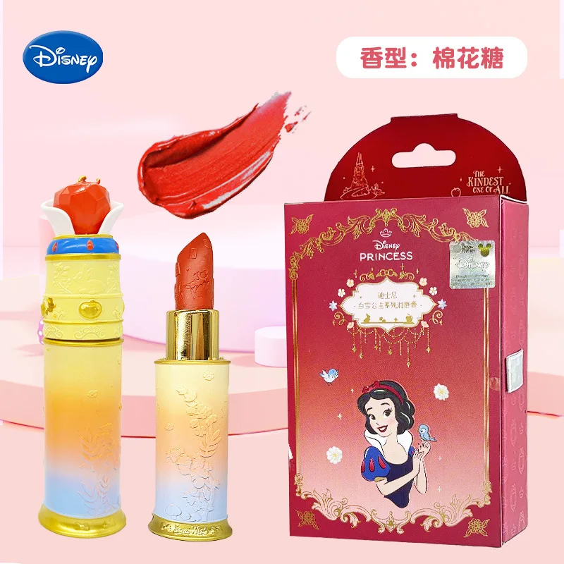 Original Disney cartoon real girls frozen Lipstick Cosmetics Girls Safe Baby princess Lip Gloss girls toys birthday gift