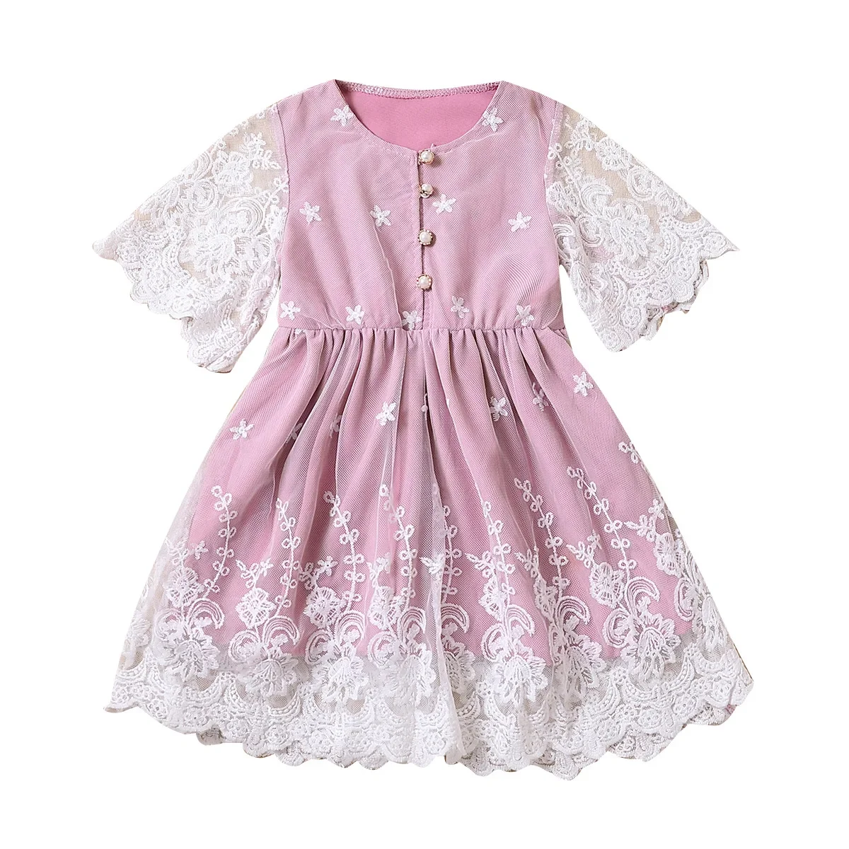 Children's Cotton Dress For Girls Infant Toddler Age Range Chinese Style Dresses Kids Outfits Clothing Children's Pants