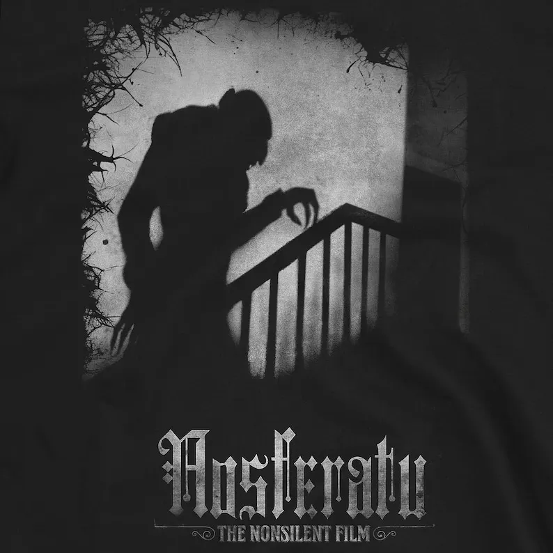 Nosferatu The Nonsilent FIlm 1922 Horror T-Shirt