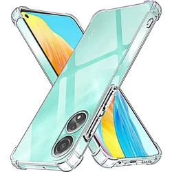 Flexible Transparent TPU Silicone Protective Case - Ultra Clear and Durable Cover for OPPO A3 Pro 5G (Clear)