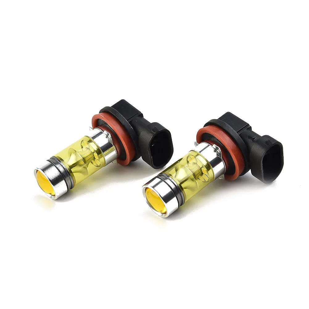 안개 전구 전구 안개등 4300K ??액세서리 DRL H11 H8 핫 Led 부품 교체 슈퍼 브라이트 100W 유니버설 새로운