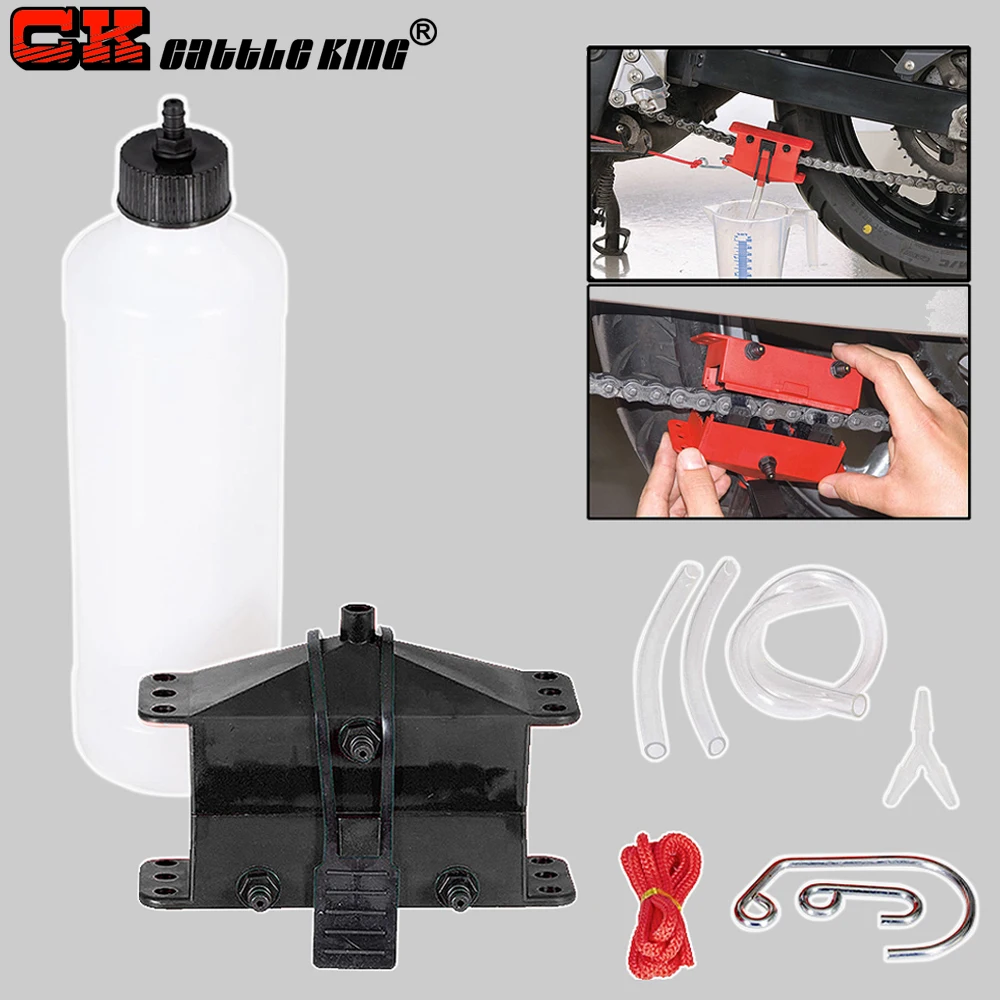 New Chain Cleaner Motorcycle Tools for Motorbike Chains Cleaning Machine Kit for Yamaha Ducati Honda Suzuki Kawasaki Ktm Aprilia