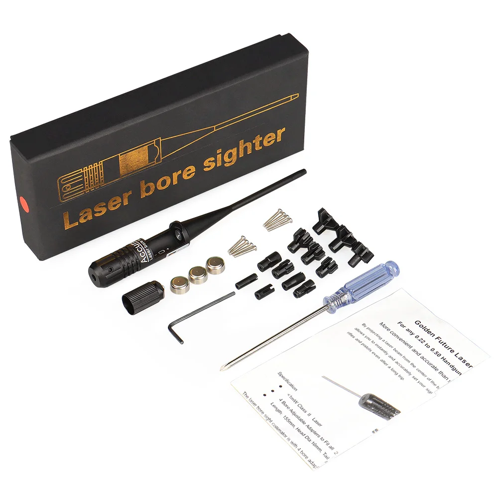 Tactical Laser Bore Sight collimator red dot lasers handguns/rifles Two Types