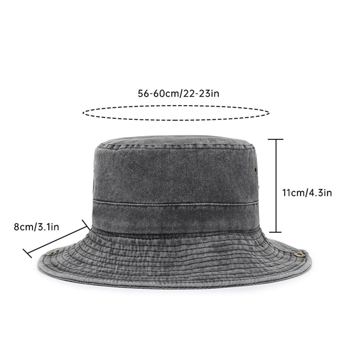 Western Cowboy Retro Outdoor Sun Hat for Women, Uv Protection, Hiking and Climbing Hat, Men's Fisherman Sun Hat, Vintage Fishing Hat