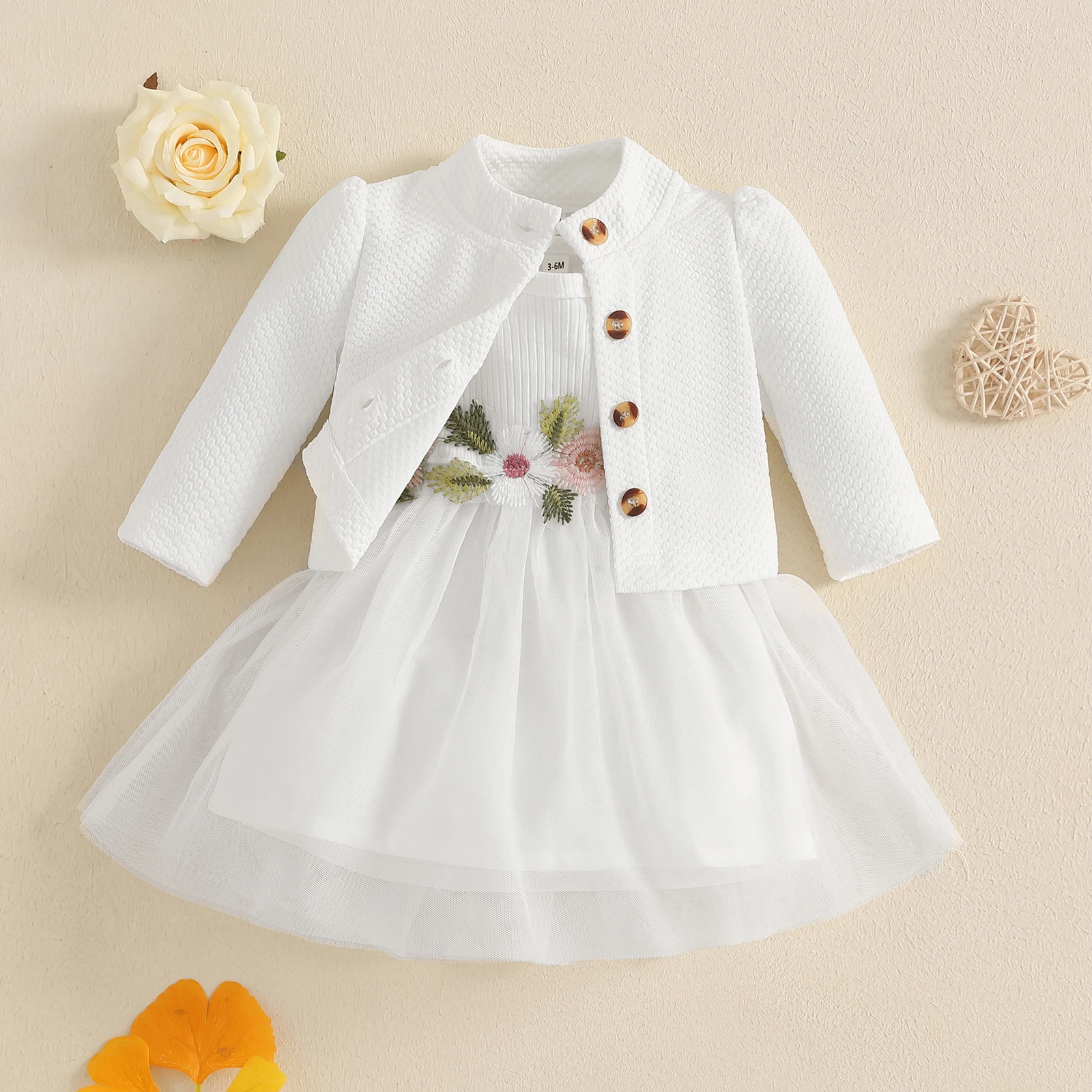 Baby Girl 2PCS Dress Set 2