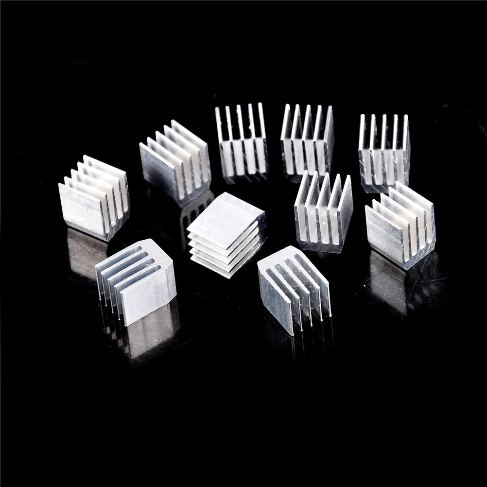 Aluminum Cooling Heat Sink RAM Radiator Heatsink Cooler 9x9x12MM 10pcs heat sink cooler