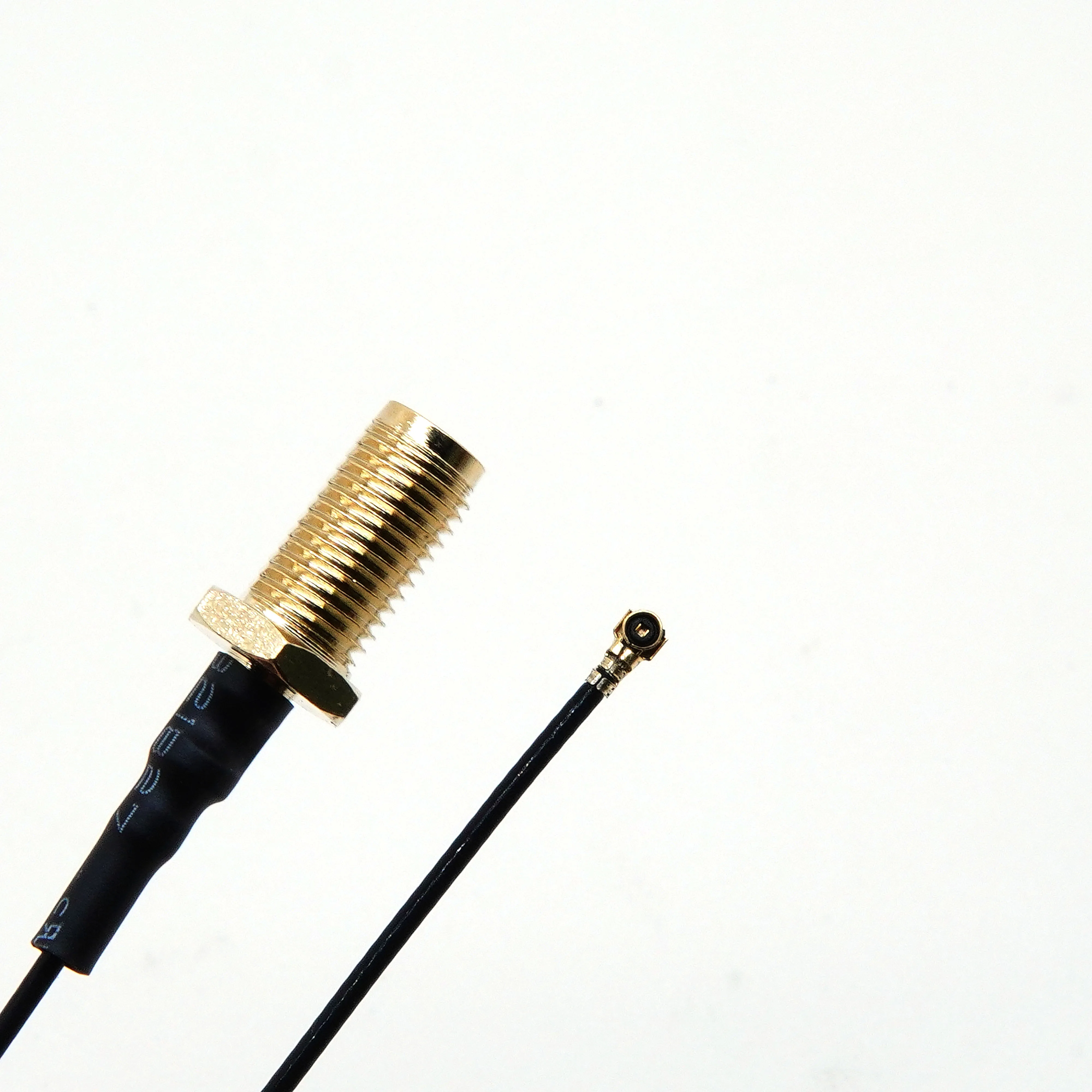 E SMA 암-IPEX-4 암 커넥터 케이블, RF 점퍼 피그테일, 와이파이 안테나 IPEX1-K, RP-SMA 수 플러그