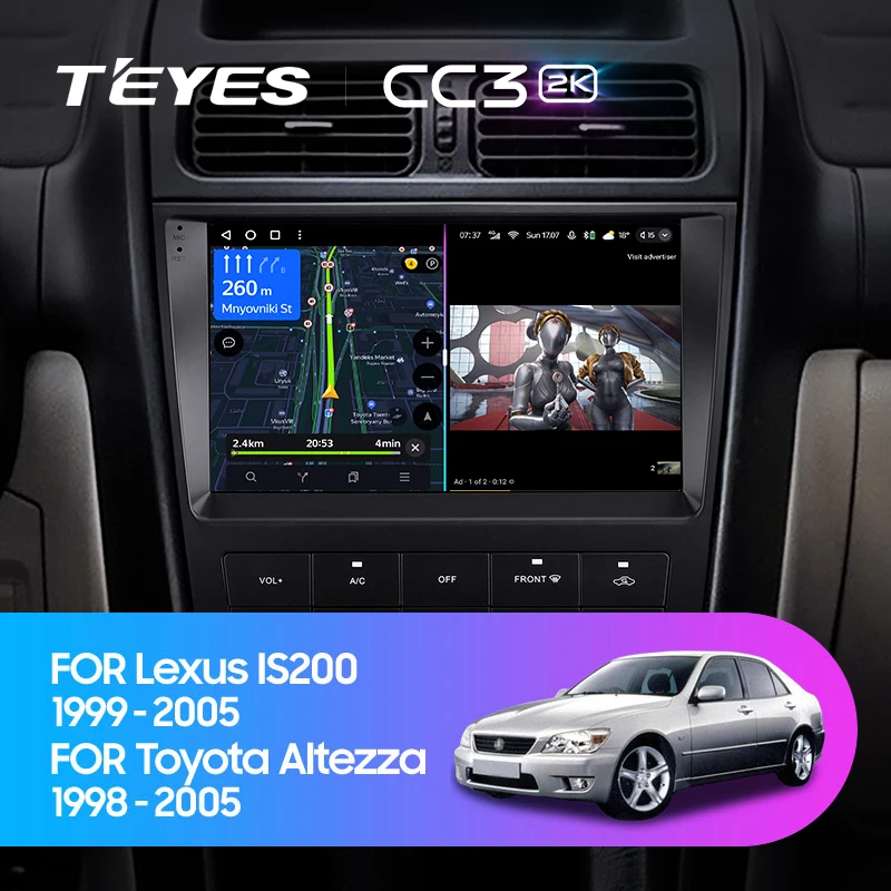 LEXUS IS Specs, Performance & Photos - 1998, 1999, 2000, 2001, 2002, 2003,  2004, 2005 - autoevolution に に適合する IS200 1999 2000 2001 2002 2003 2004 2005 9インチ カーフェイシア ラジオパネル