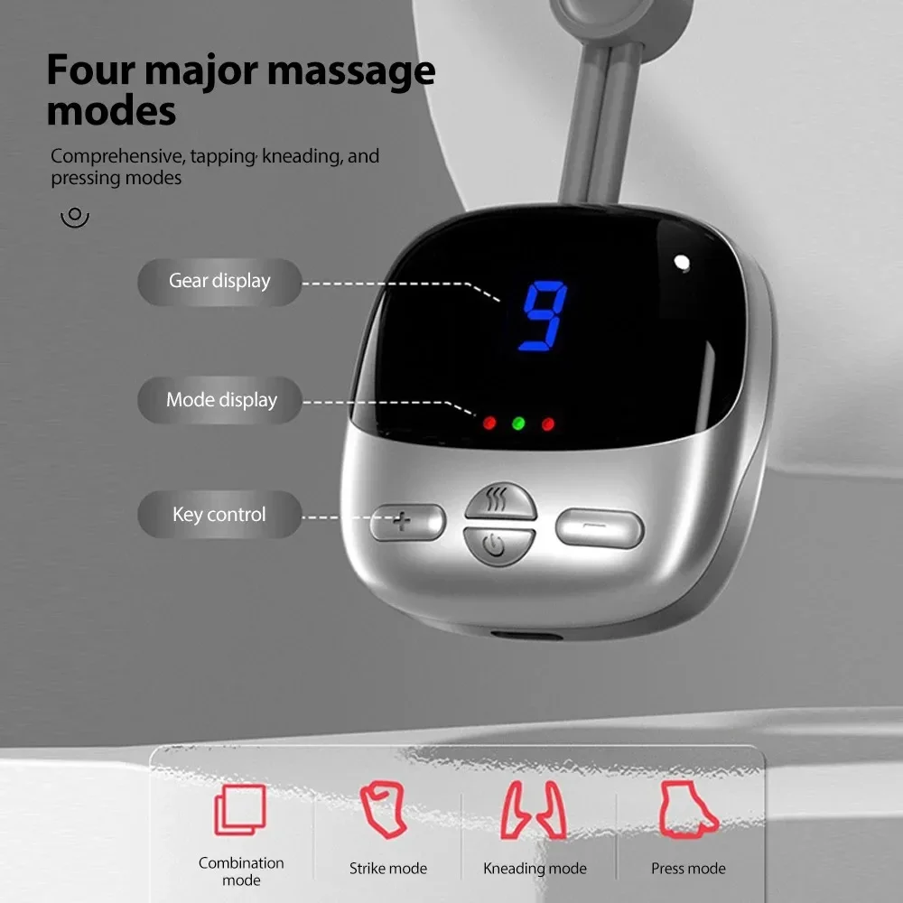 Portable Intelligent Neck Massager with Constant Temperature Hot Compress