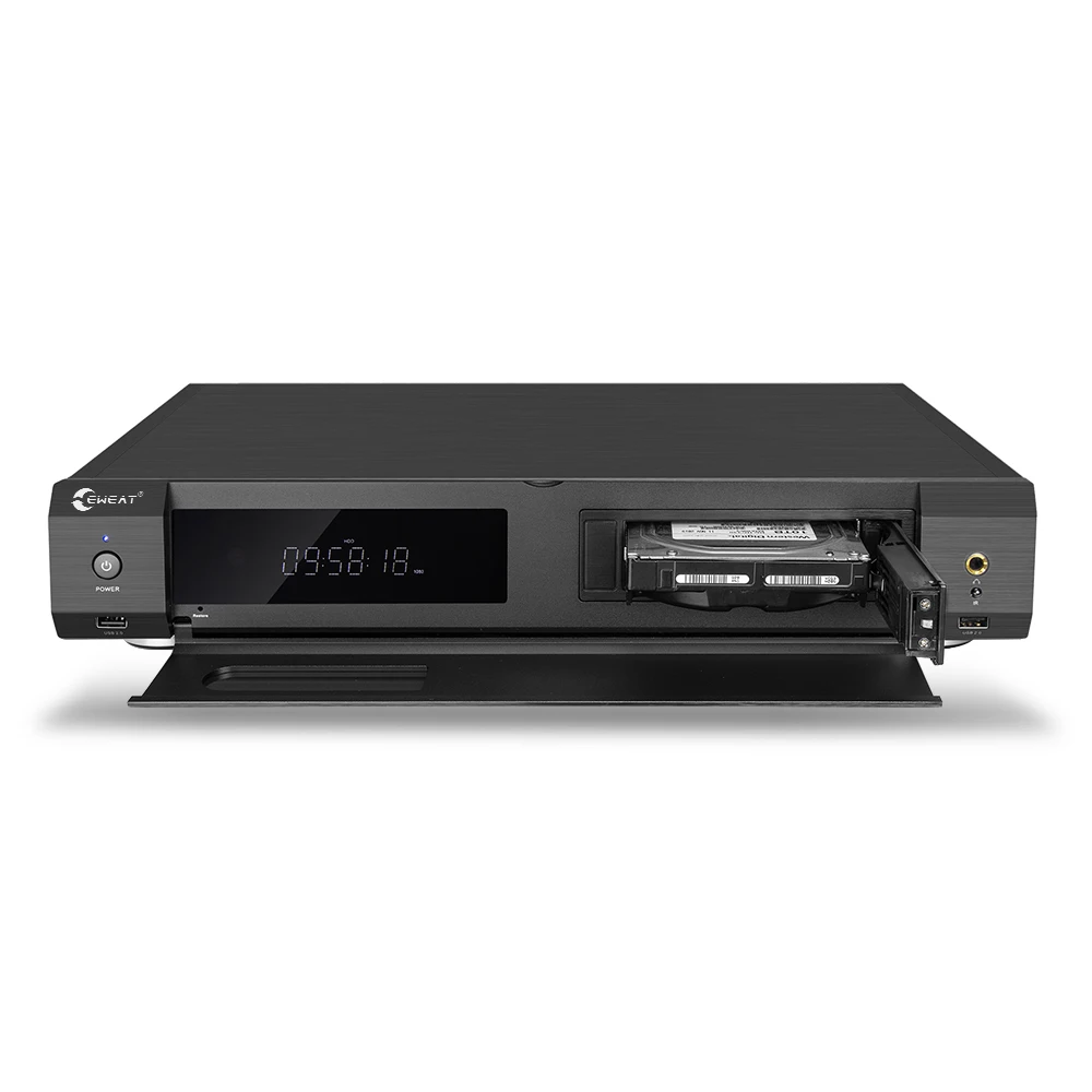 EWEAT R11II ESS9038Pro DSD512 HiFi Dobly Vision Media Player Support 4K HDR10+ HDD Home Theater