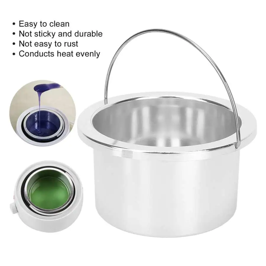 100mm Aluminum Alloy Waxing Pot for hair Removal Machine - Inner Pot Accessory 3