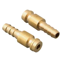 2pcs  Gas & Water Male Adapter Quick Connector For TIG Welding Torch Intake 6mm/8mm/10mm Welding Equipment 1
