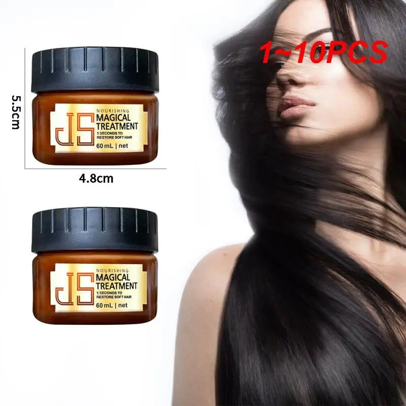 

1~10PCS 60ml Magical Hair Mask Conditioner 5 Seconds Repairs Frizzy Make Hair Soft Smooth Repair Keratin Hair for Hair