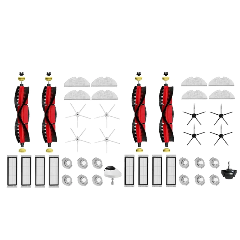 

Запчасти для робота-пылесоса Xiaomi Roborock S50 S55 S6, сменные детали, HEPA фильтр, щетка, насадка на швабру