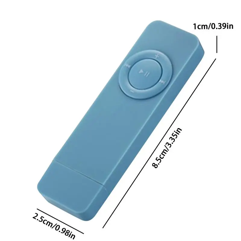 USB 라인 카드 미니 MP3 음악 미디어 플레이어, U 디스크, 지지대 32GB, MicroSDTF 카드, 음악 미디어, 휴대용 MP3 플레이어  W0