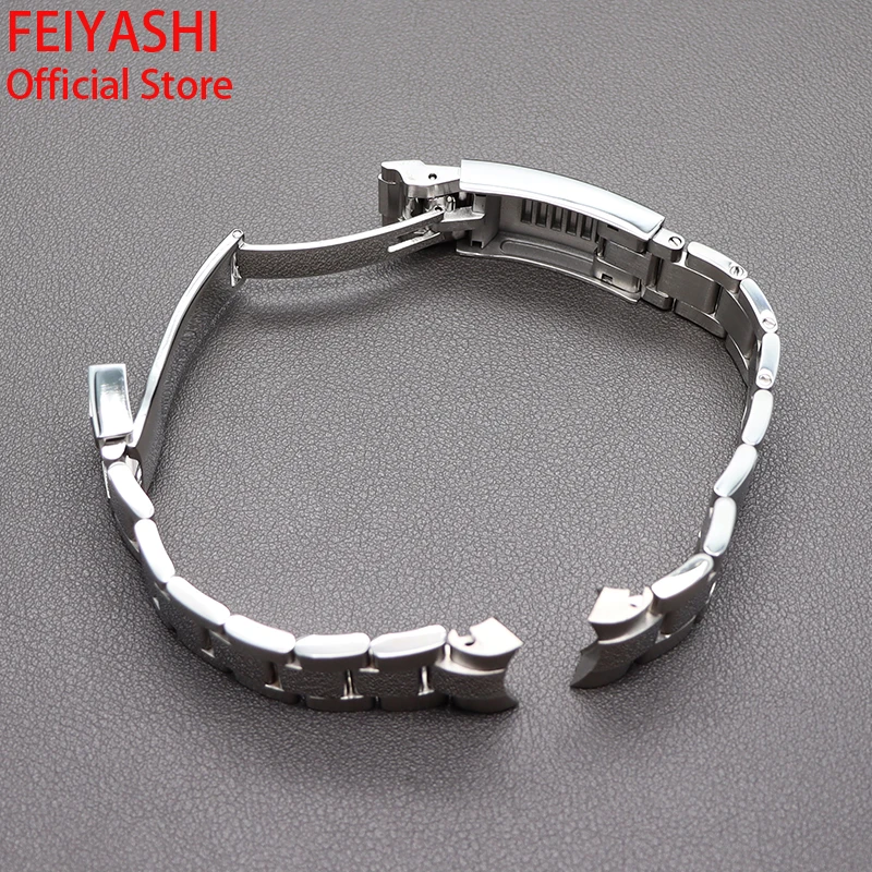 20mm Bracelet 316L Stainless Steel Men's Watch Strap Watchband Parts Wristband For Daytona Oyster Perpetual Submariner 40mm Case