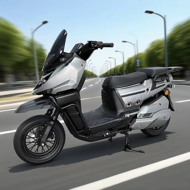 SXLL Customizable logo 72V20A two-wheel 90/90-12 1200 watt electric motorcycle adult headlights electric motorcycle