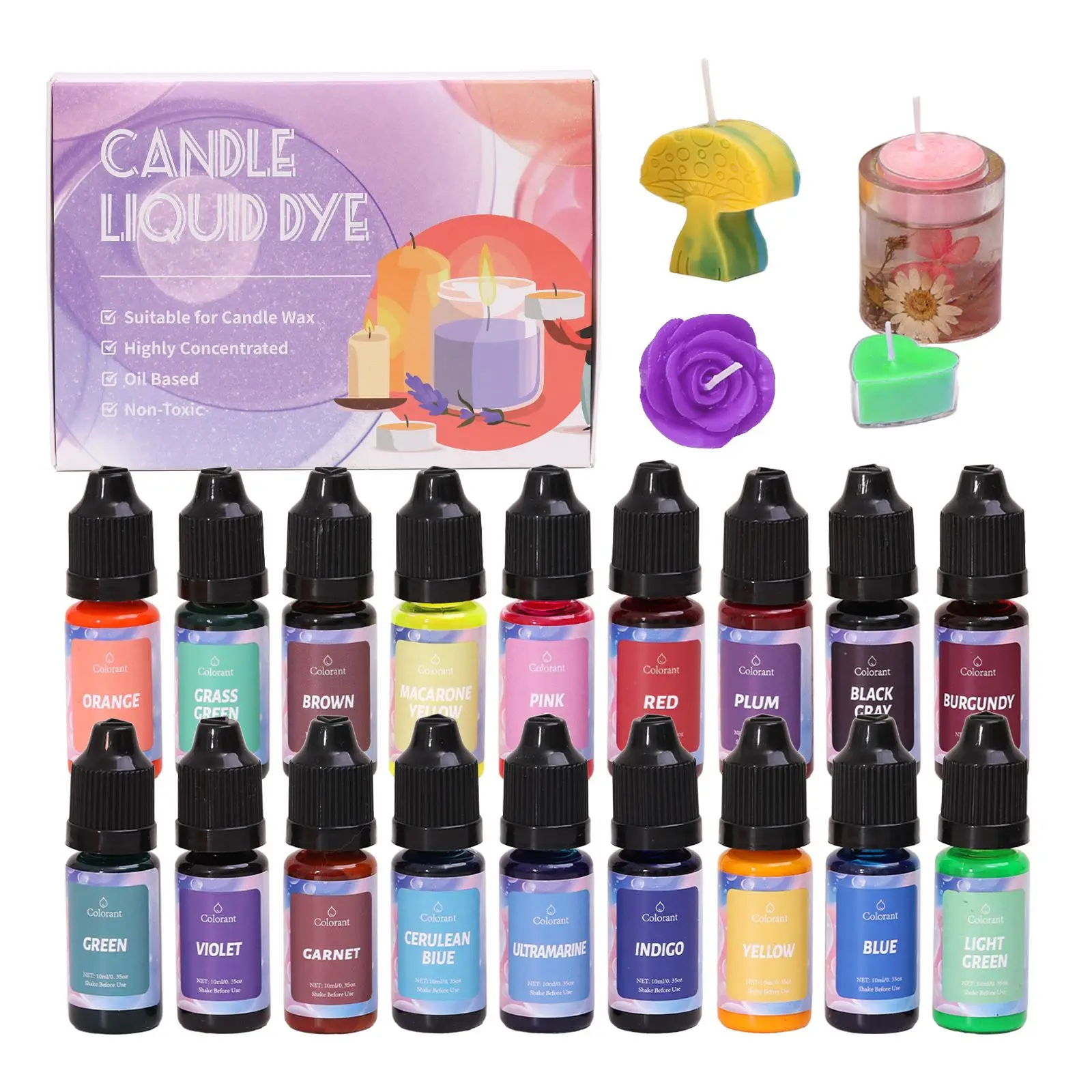 SET 08(18pcs-10ml)