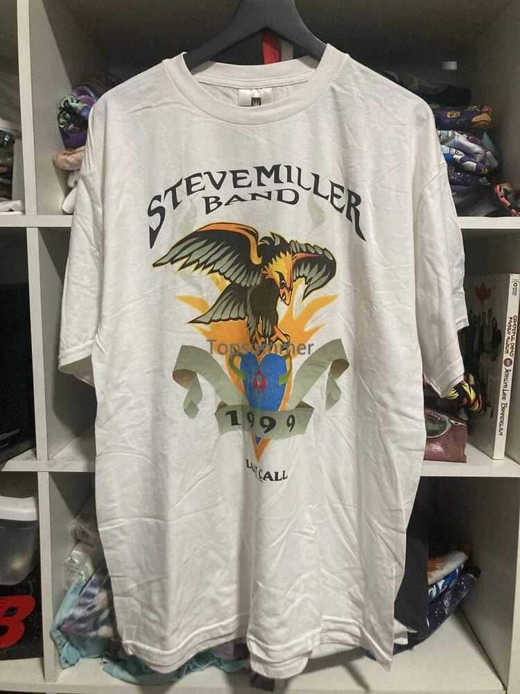 

Steve Miller Band Shirt 1999 Last Call Tour Vtg 90S Vintage Xl Winterland Tee