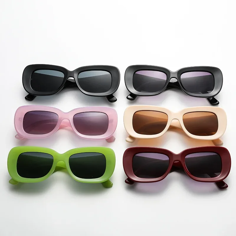 

Солнцезащитные очки в стиле ретро для мужчин и женщин, модные ультрафиолетовые очки в европейском и американском стиле, с широкими штанинами и тонким лицом для уличной съемки