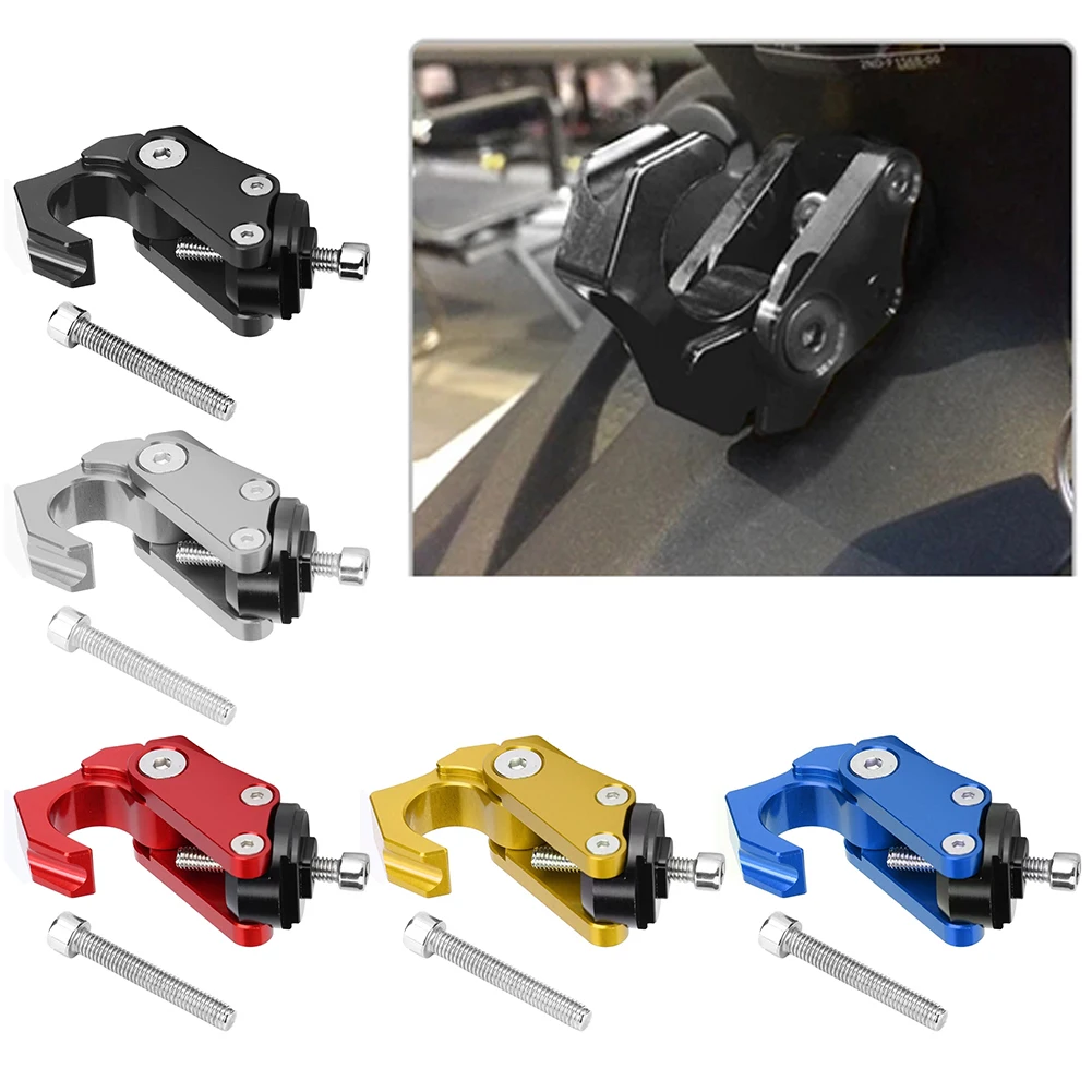 CNC Motorcycle Luggage Helmet Hook Motorbike Scooter Helmet Holder Bag Hook Hanger Claw Hook