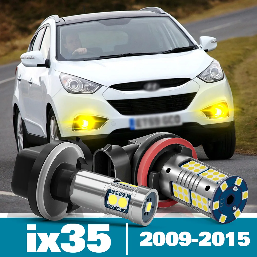 2pcsLEDFogLightForHyundaiix35Accessories2009201020112012