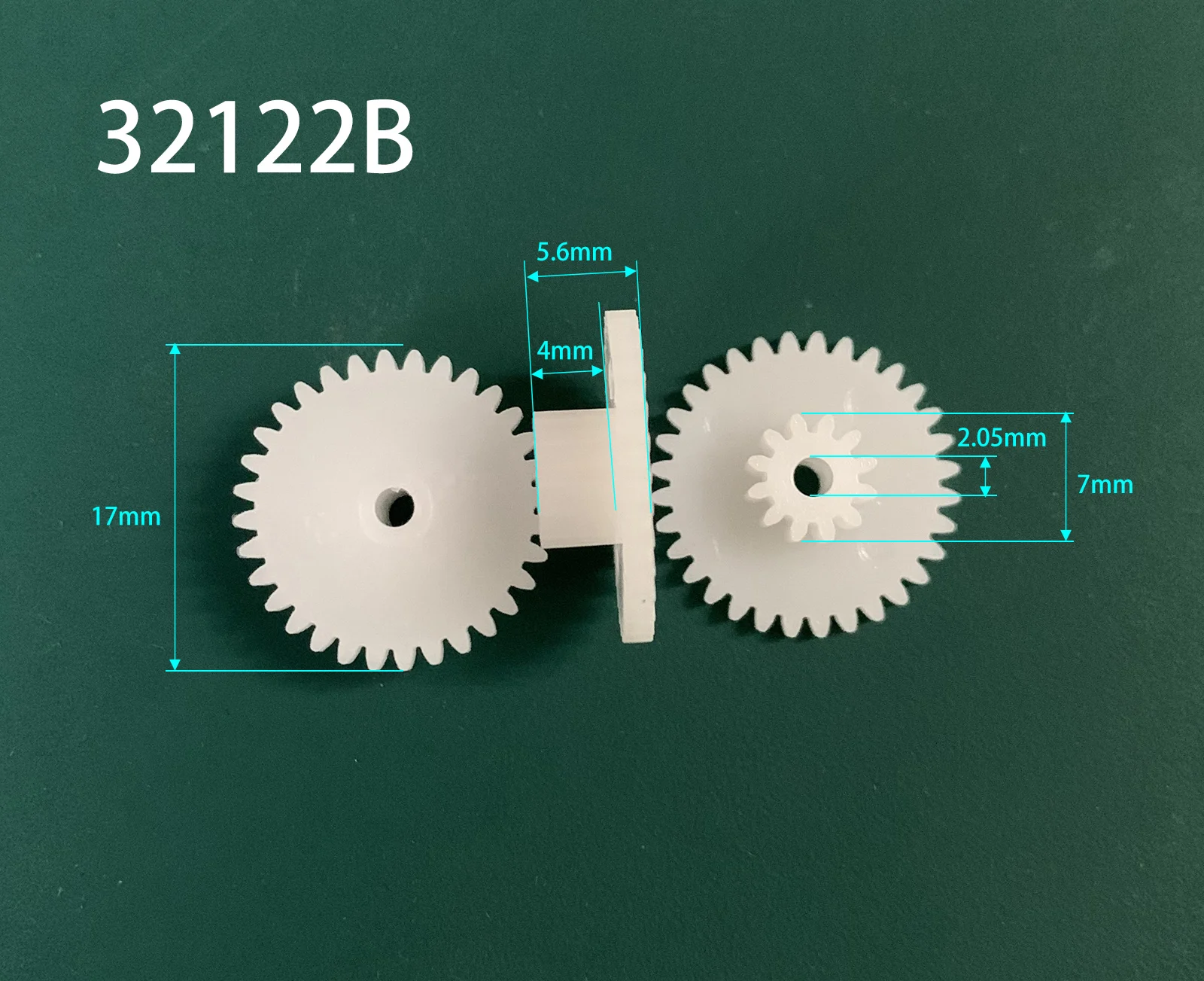 QUARKZMAN 30 Piezas Engranajes 13 Dientes – Módulo 0.5, Eje 2mm, Para Proyectos DIY Y RC