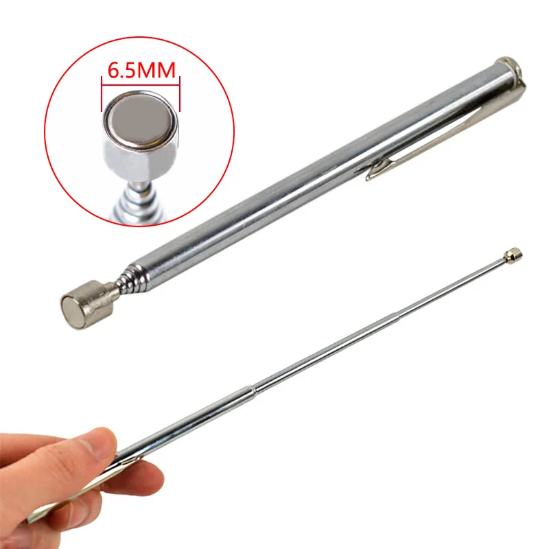 

Mini Portable Telescopic Magnetic Magnet Pen Handy Tool Capacity For Picking Up Nut Bolt Extendable Pickup Rod Stick