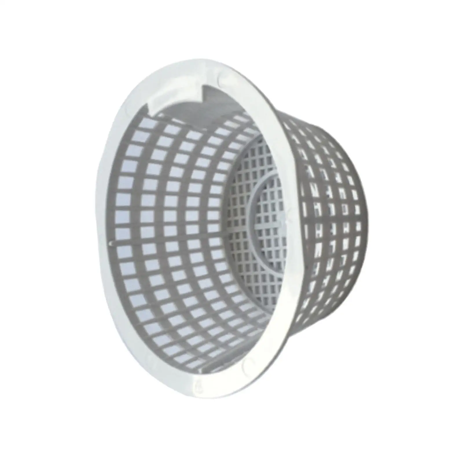 

Pool Strainer Basket Reusable 5.9''width 2.76'' Deep Effective Fittings Skimmer Basket for Cleaning Leaves Swimming Pool Debris