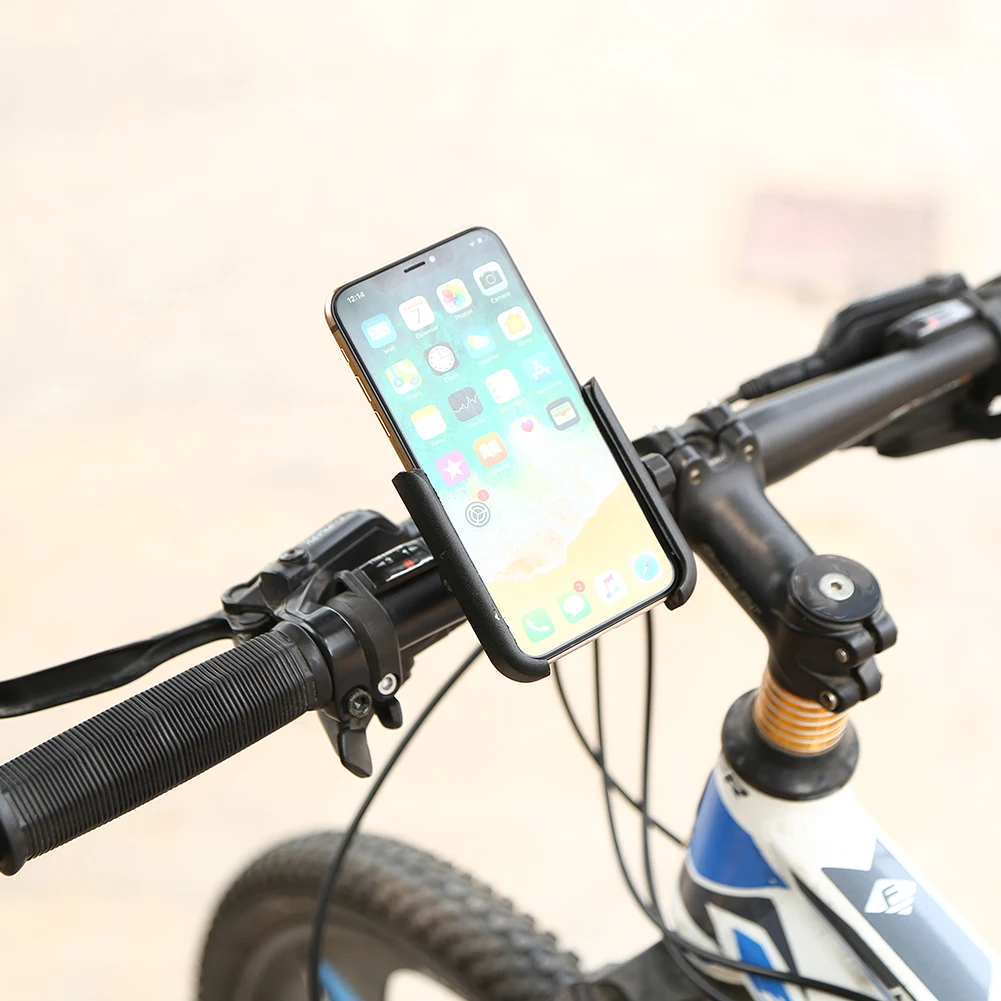 Bike Mobile Phone Holder Aluminum Alloy Motorcycle GPS Phone Holder Adjustable Bicycle Phone Mount for Bike Motorcycle Scooter