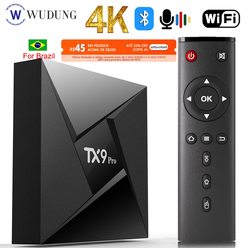 ТВ-приставка TX9 PRO 2 + 16 ГБ 4K HD 3 32 Android 7 1 |