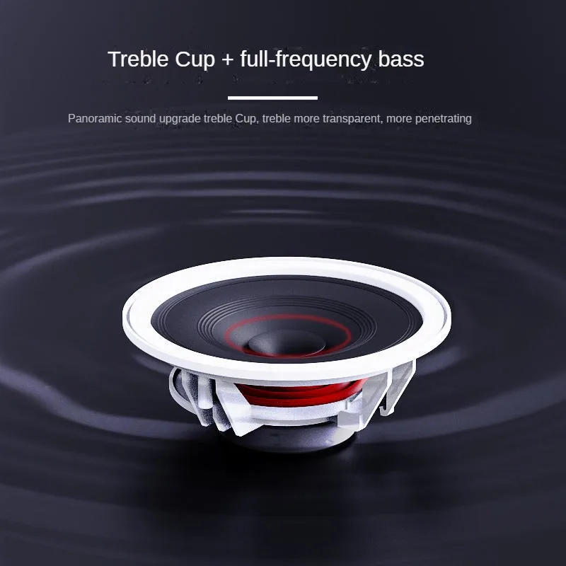 Wireless Bluetooth 30W Wall-mounted Ceiling Speaker For Home