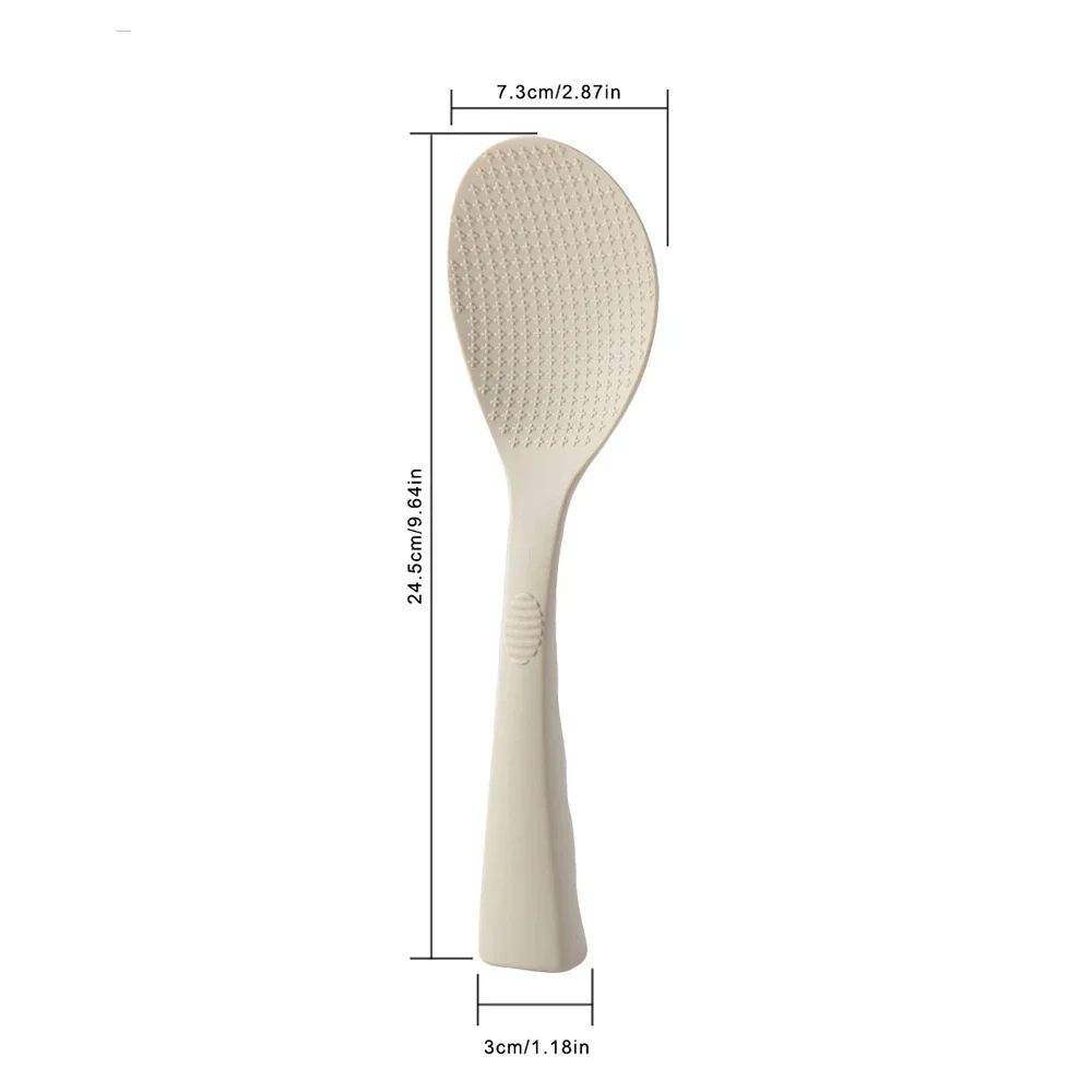 Silicone Spoon Non-stick Cooking Kitchen Gadget 1/2 Pcs