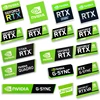 1pc Graphics Card Sticker RTX 2080Ti 2070 2060 TITAN VR GTX 1650 1660Ti Label